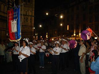 La rifficolana lampionnenfeest in Florence